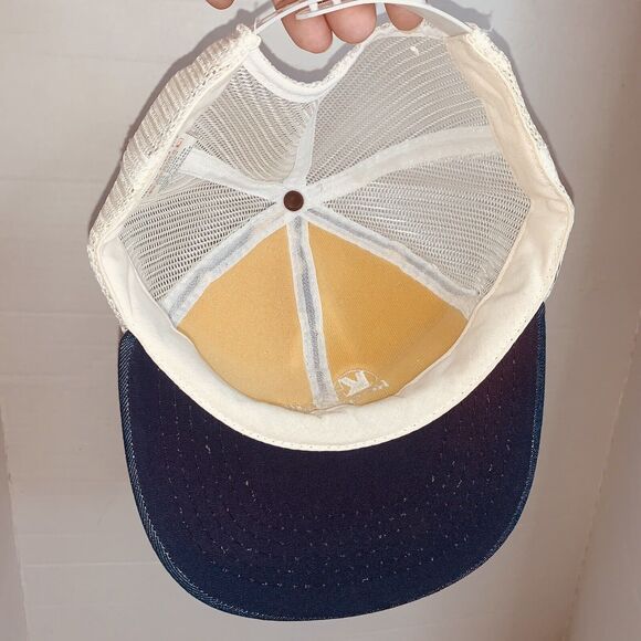 Koger/Air Corporation Blue Denim White Mesh Snapback Patch Cardinal Cap Unworn - Picture 7 of 7